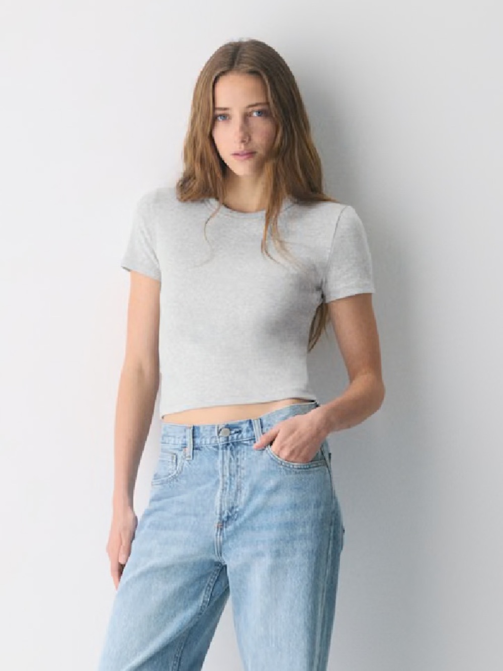 Aritzia Sunday Best // Little Ribbed Tshirt